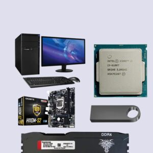 Core i3 2 Gen Processor, 8GB RAM DDR3, SSD 128GB SSD full package.